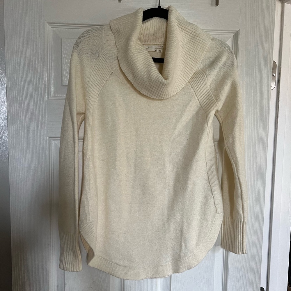 Anthropologie cowl neck sweater